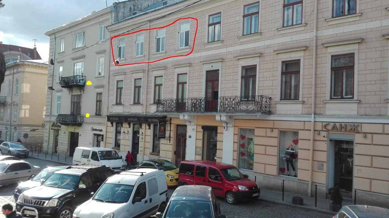 Apartments On Valova 25 Lviv Eksteriør bilde